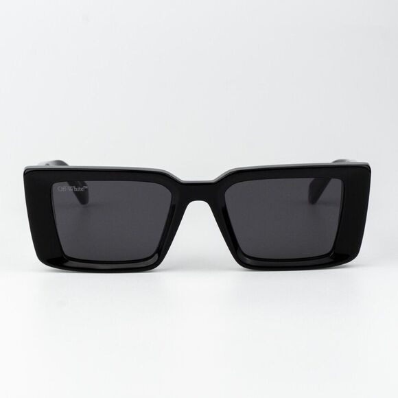 Off-White SAVANNAH Women Sunglasses Black Grey Cat Eye OERI064 SAVANNAH 1007 main image 5
